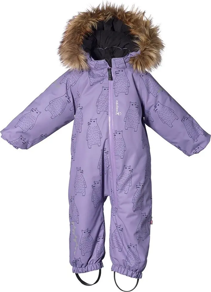 Isbjörn Of Sweden Isbjörn of Sweden Toddlers' Puffin Winter Jumpsuit Lavender
