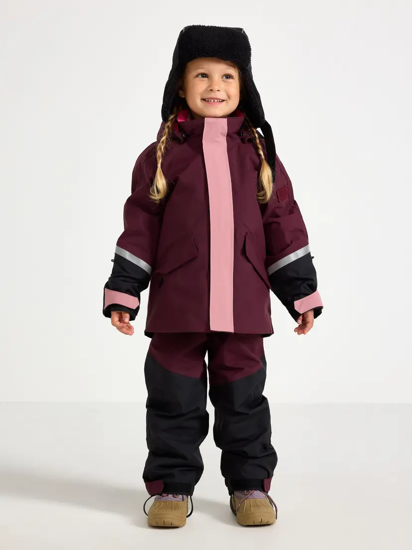Lindex Vanntett skalljakke med justerbare armer – Kids Performance Wear