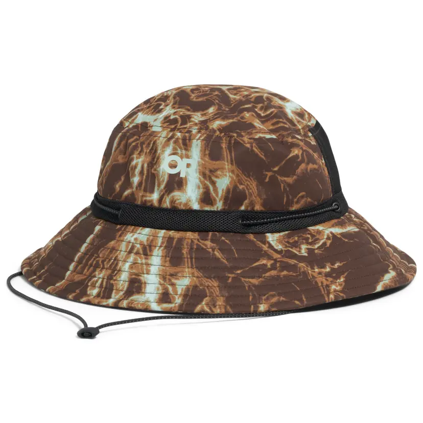 Outdoor Research Outdoor Research Odyssey Bucket Hat Chestnut Print