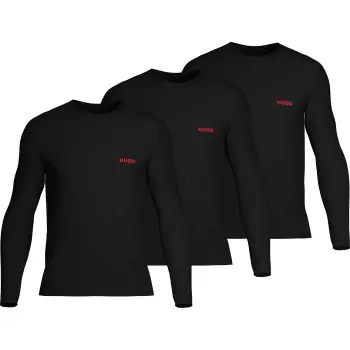 Hugo HUGO 3P Triplet Shirt Svart bomull Medium Herre