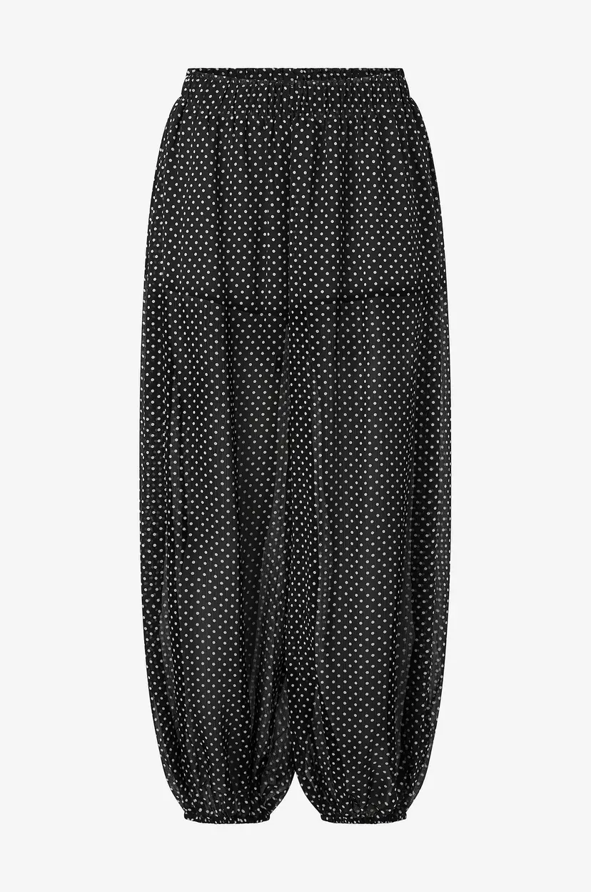 Mango Ballongbukser Trousers Poky - Svart