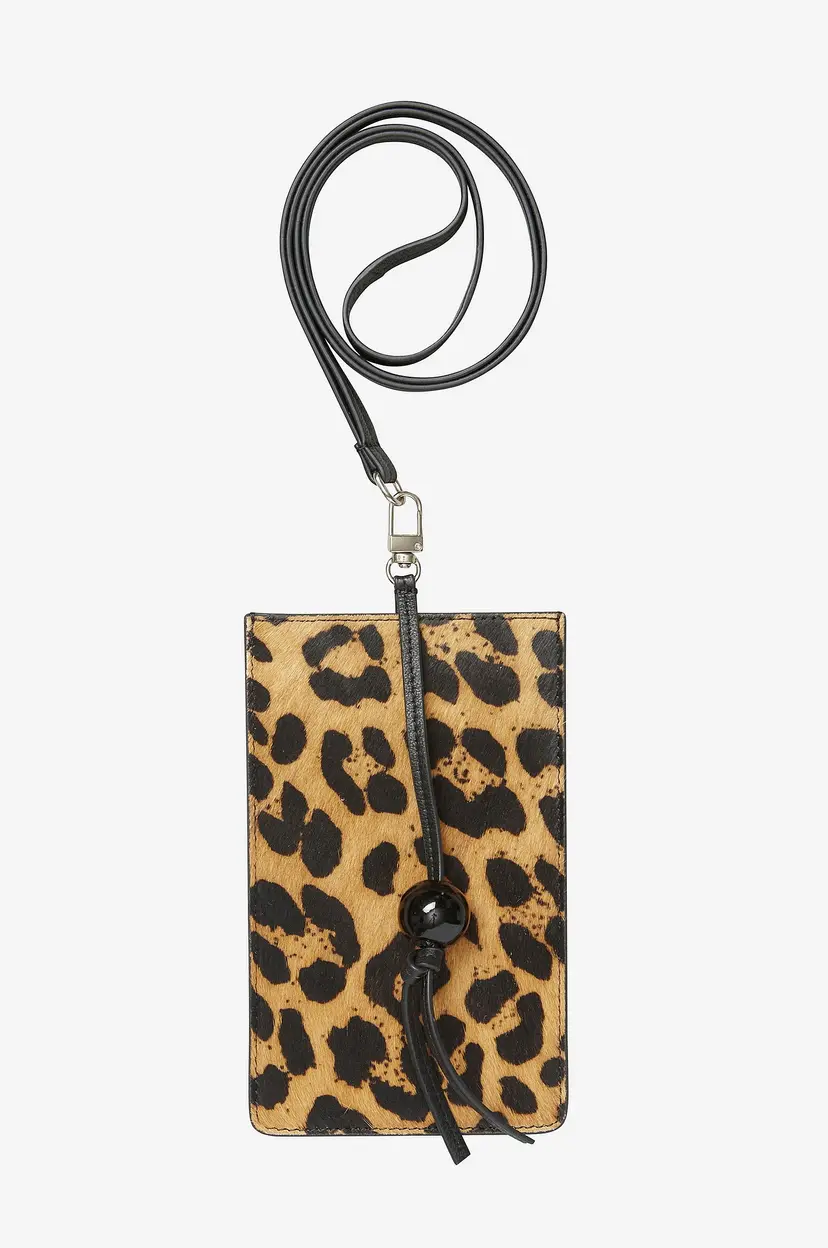 Becksöndergaard Mobilveske Leopa Leather - Svart