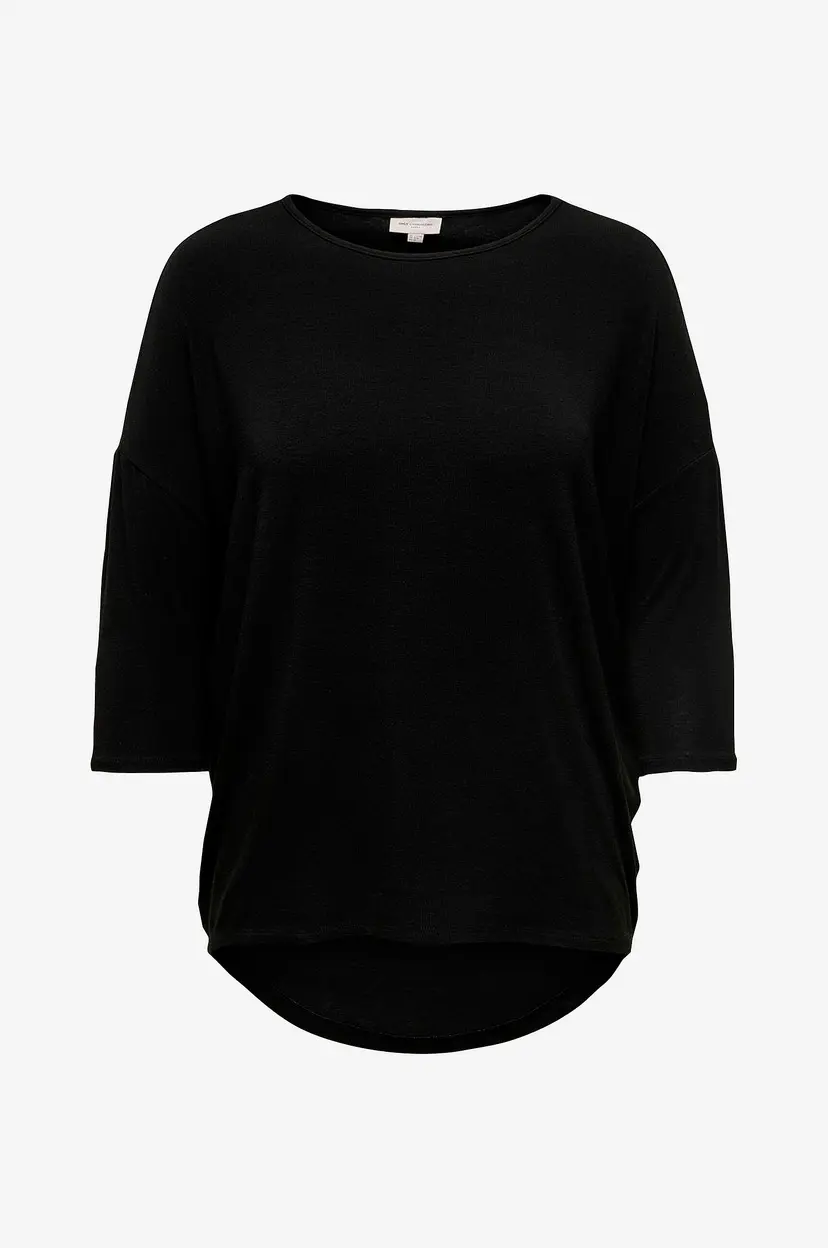 Only Carmakoma Topp carLamour 3/4 Top - Svart