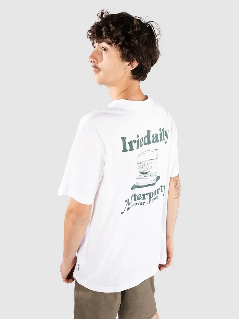 Iriedaily Iriedaily Hangover Club T-skjorte hvit