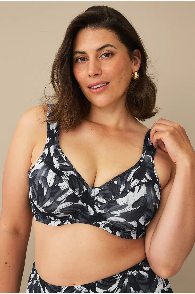 Ellos Plus collection Bikini-BH med bøyler - Svart