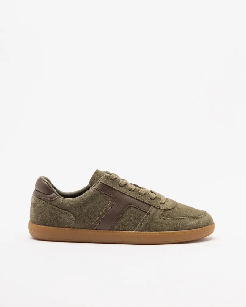 Tommy Hilfiger Tommy Hilfiger Tribeca Sneaker Suede Green Sneakers