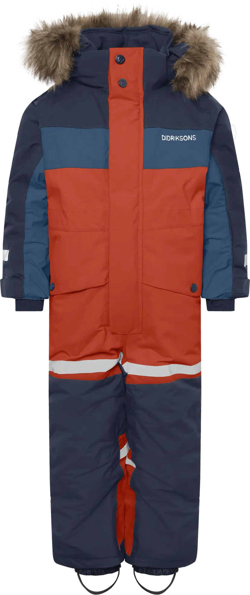 Didriksons Didriksons Kids' Bjärven Coverall Rust