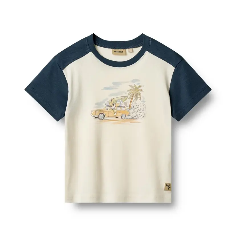 Wheat Wheat T-Shirt Vincent Ivory (152 / 12 år)