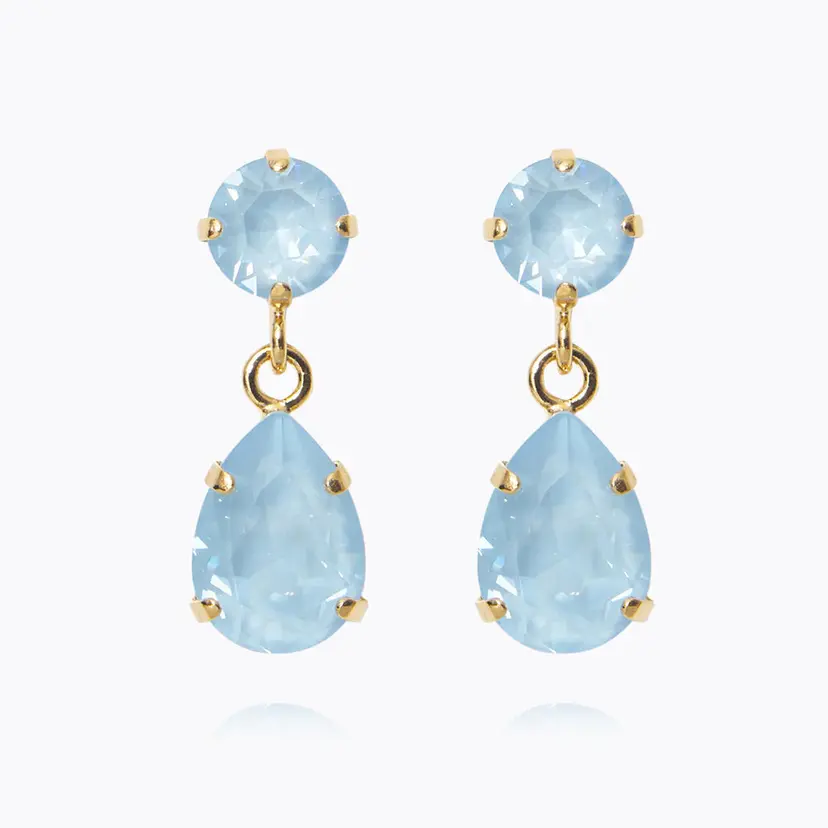 Caroline Svedbom Mini Drop Earrings Gold Sky Ignite