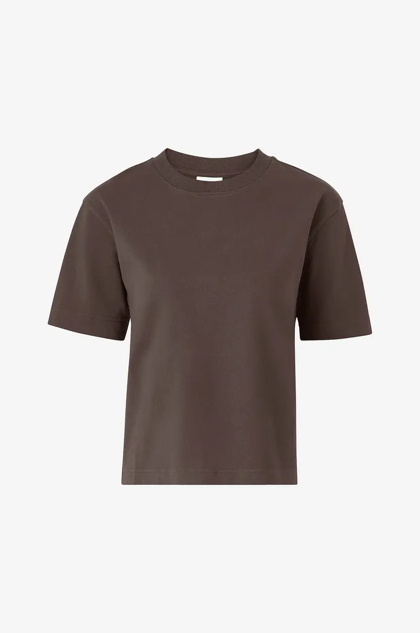 Gina Tricot T-skjorte Perfect Tee - Brun