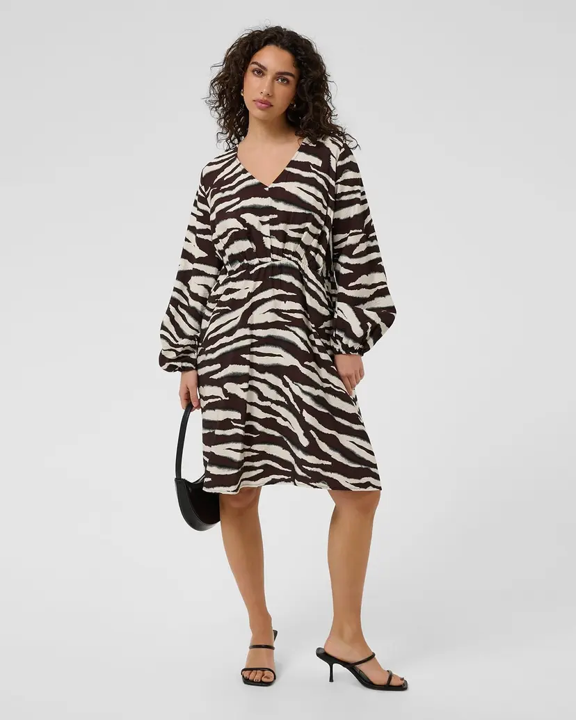 Kaffe Kjole Viky - Brun - Str 36