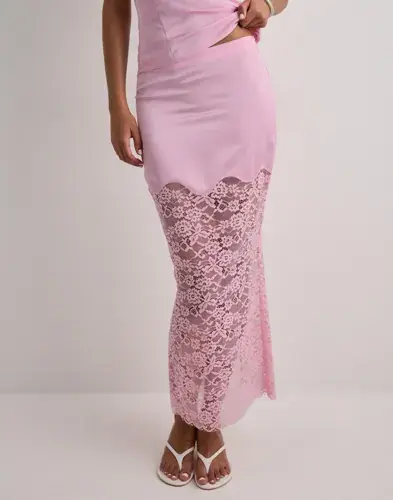 Nelly Nelly - Rosa - Satin Lace Skirt