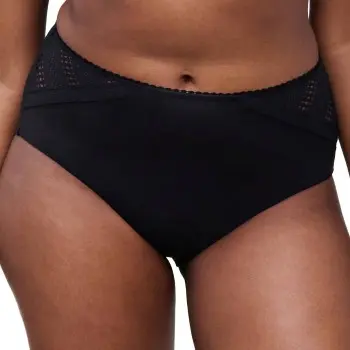 Chantelle Chantelle Truser EasyFeel High-Waisted Support Full Brief Svart nylon 38 Dame