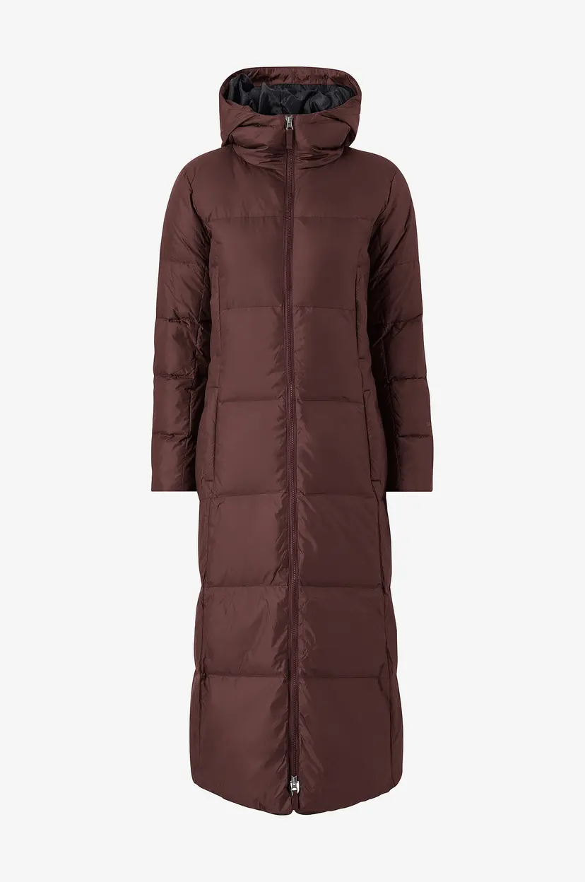 SKHOOP Dunkåpe Hella Down Coat - Brun