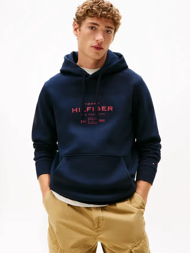 Tommy Hilfiger OVAL GRAPHIC HOODIE