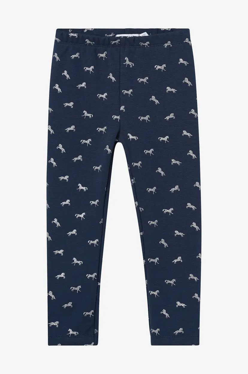 NAME IT Leggings nmfTavina Sweat Fleece Legging Bru - Blå