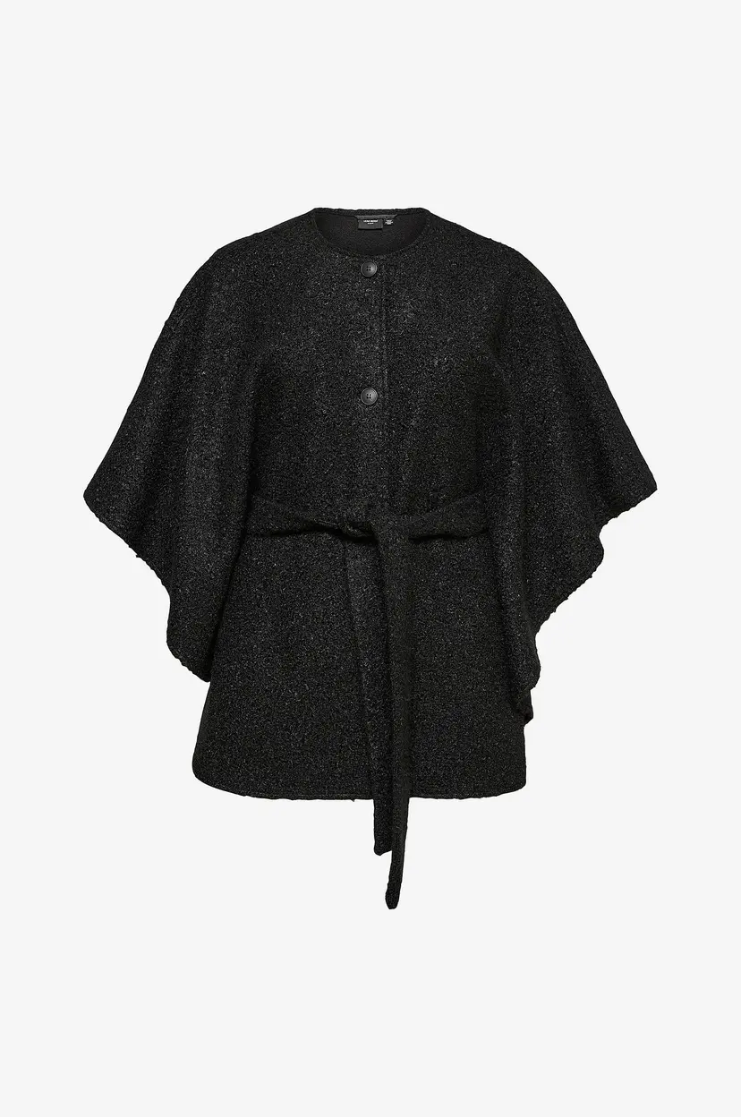 Vero Moda Curve Jakke Vmchamborg Cape Cur - Svart