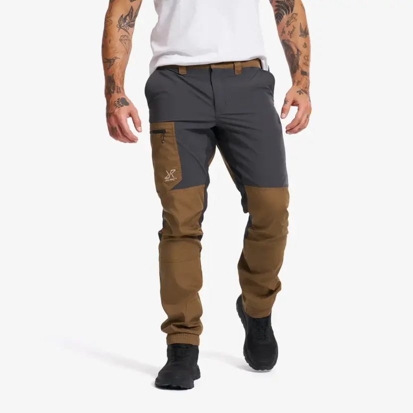 RevolutionRace Rambler Lightweight Pants Herre Kangaroo Brown/Anthracite