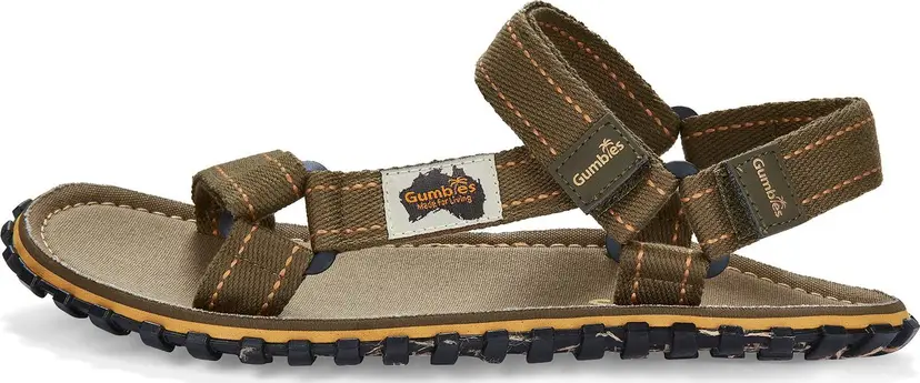 Gumbies Gumbies Unisex Tracker Sandals Khaki