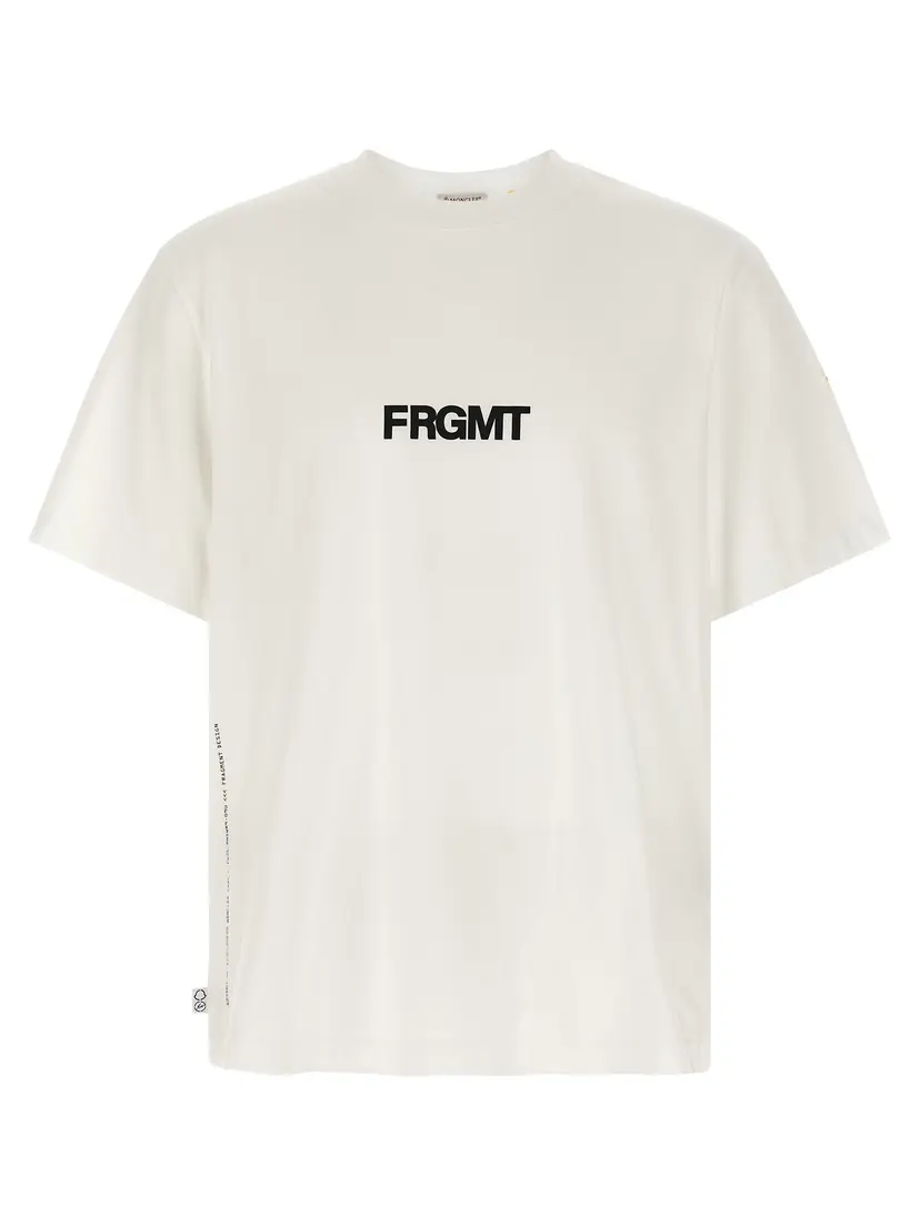 Moncler Moncler T-skjorter – Hvit