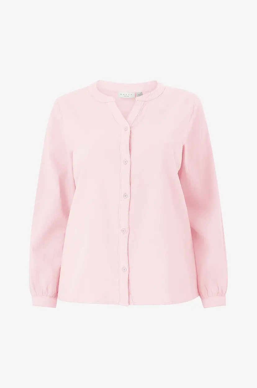 KAFFE Curve Bluse Kcnana Shirt - Rosa