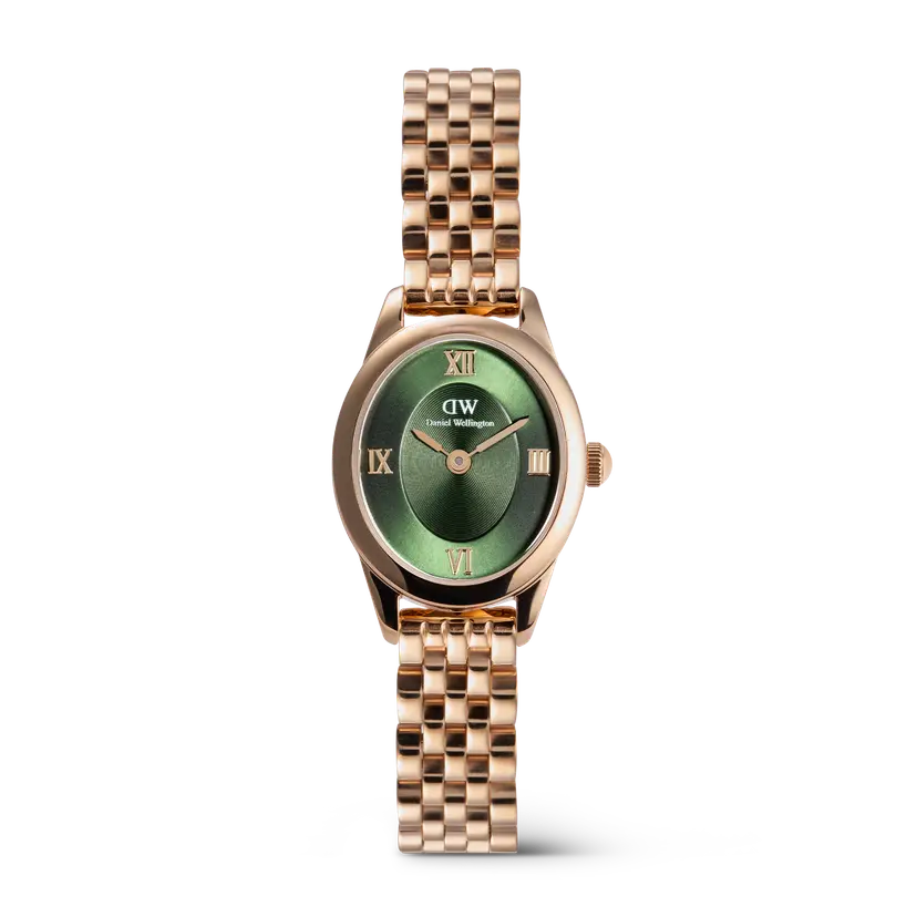 Daniel Wellington Rose Gold 22x25.5mm Watch Ophelia Mini Emerald | DW