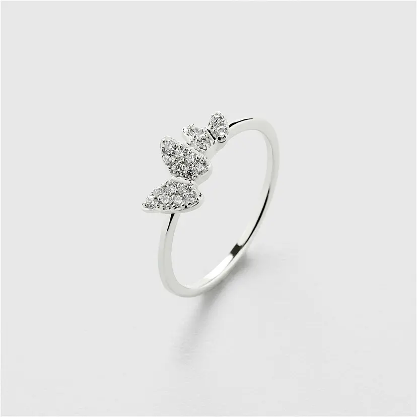 Safira Bling Butterfly Ring