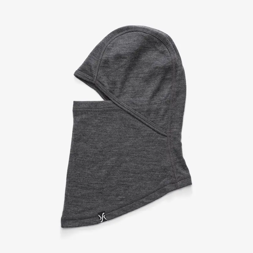 RevolutionRace Route Merino Balaclava Unisex Dark Grey Melange