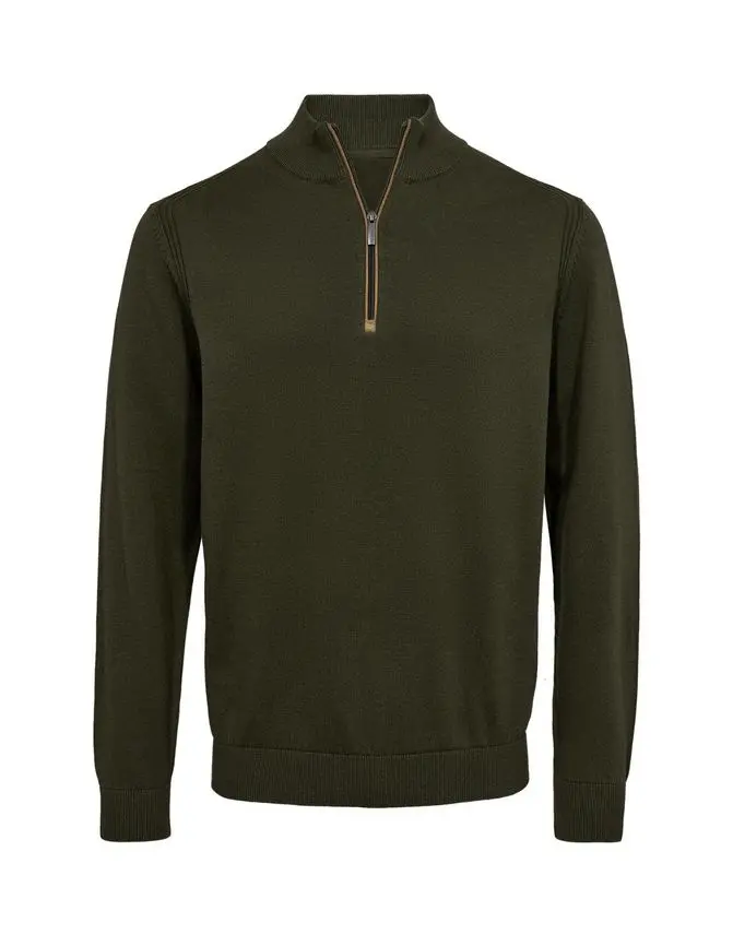 Black Blue Stand up collar regular fit
