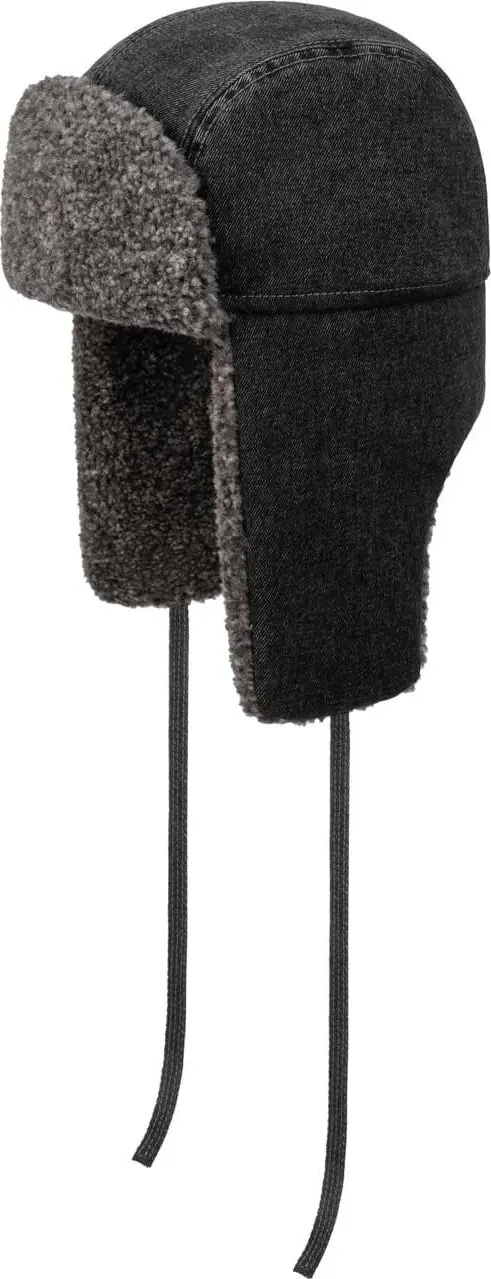 Stetson Stetson Bomber Denim Garage Aviator Hat Black
