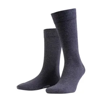 Amanda Christensen Amanda Christensen Strømper True Combed Cotton Sock Antracit Str 35/38