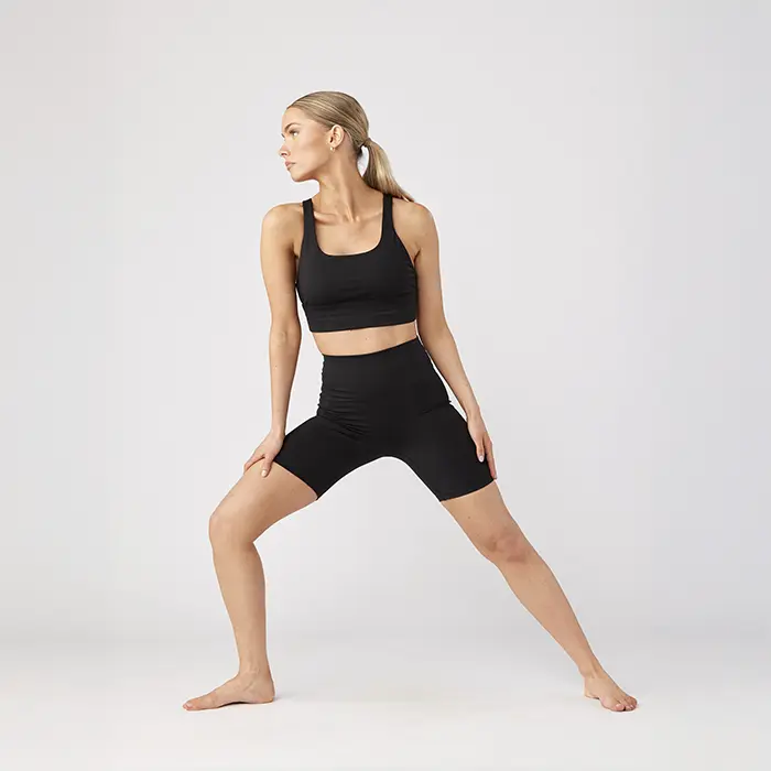Drop of Mindfulness Ultimate Bike Shorts, Black