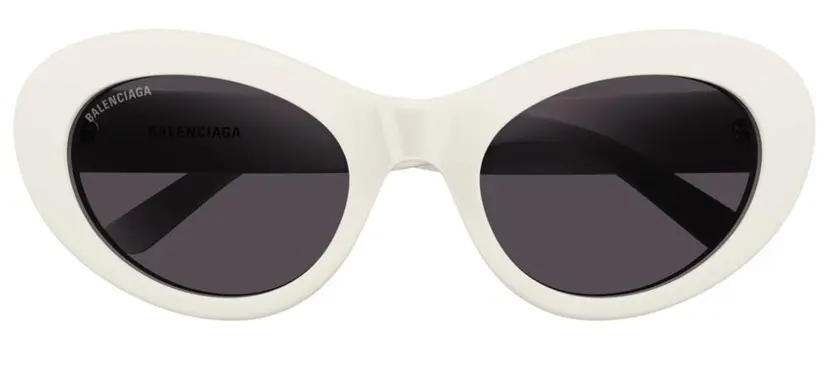 Balenciaga BB0294SK solbriller, hvit