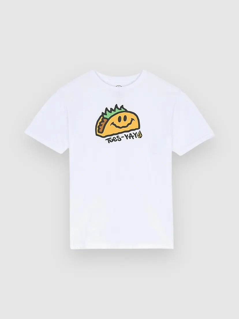 Volcom Volcom Voltaco Kids T-skjorte hvit