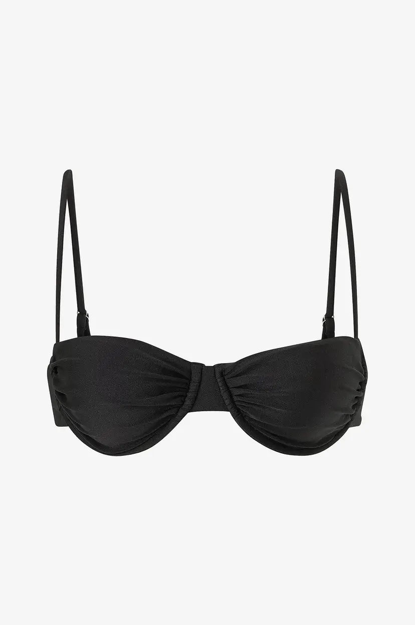 Drop of Mindfulness Bikini-BH Swim Ruched Bikini Top - Svart