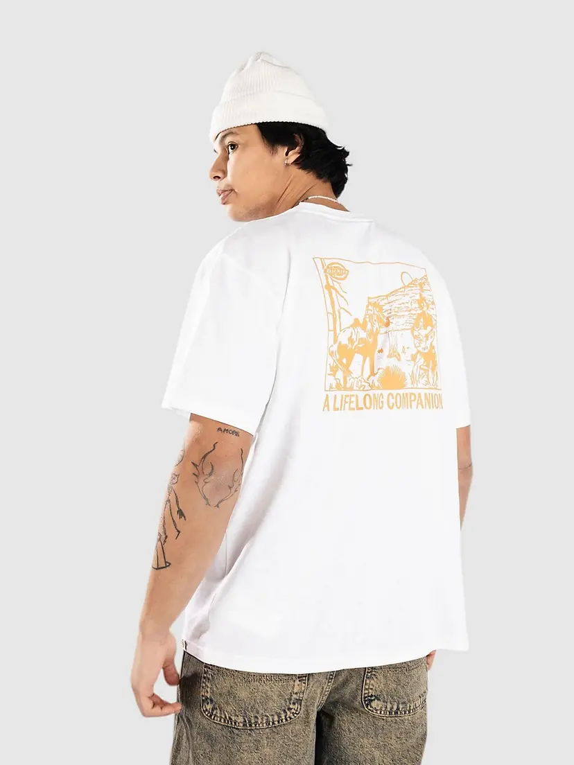 Dickies Dickies Companion T-skjorte hvit