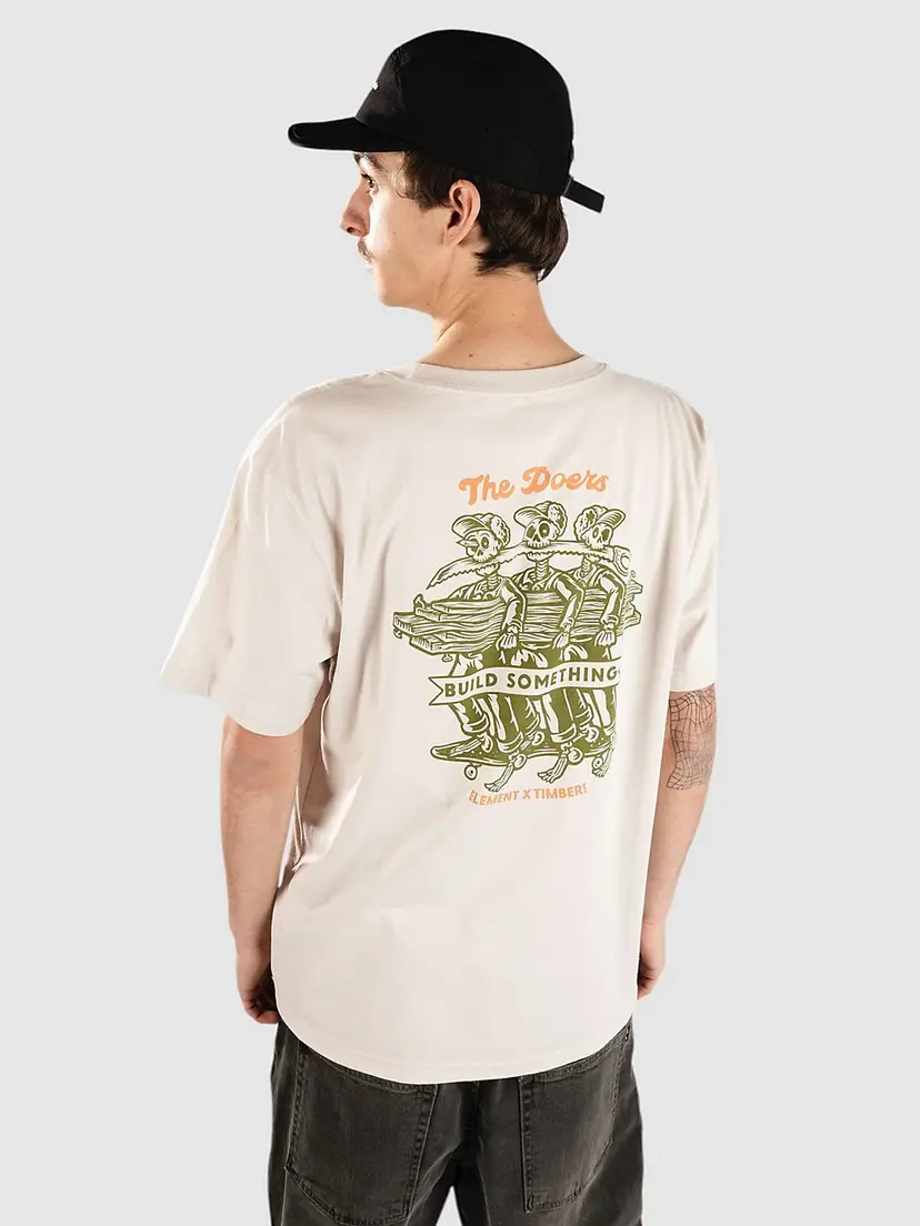 Element Element Timber Skeleton Gang T-skjorte