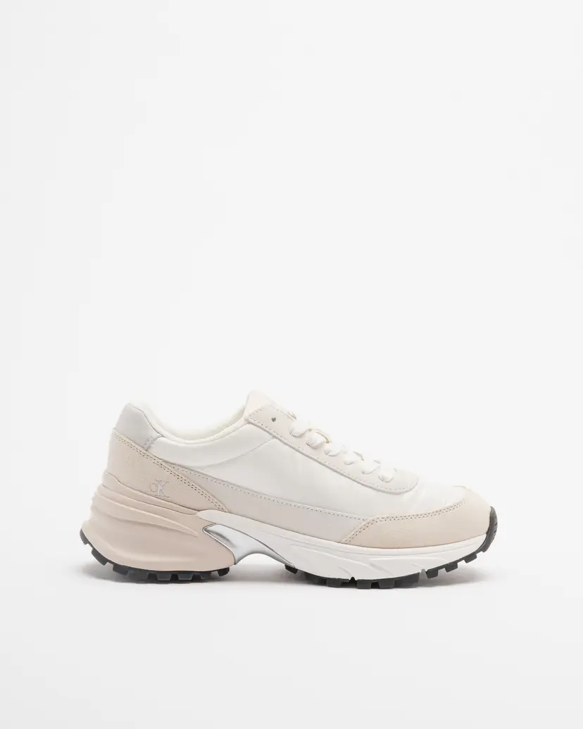 Calvin Klein Jeans Calvin Klein Jeans Hike Runner MG Nylon White Sneakers