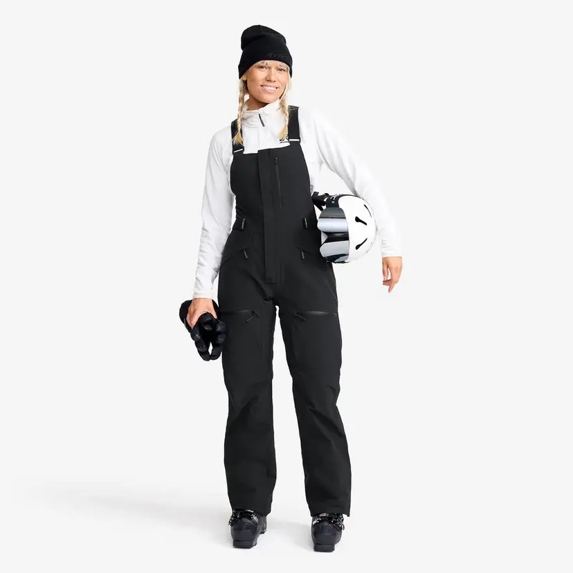 RevolutionRace Atlas 3L Ski Bib Pants Dame Black