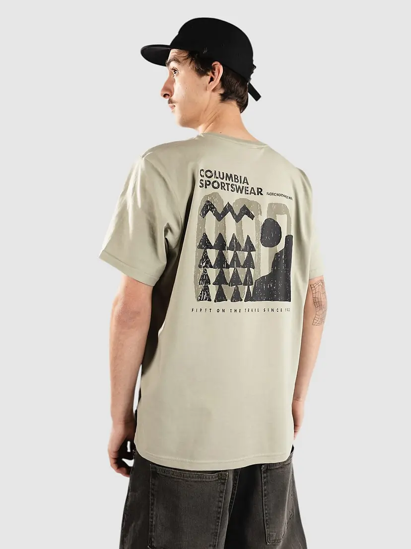 Columbia Columbia Explorers Canyon Back T-skjorte grønn