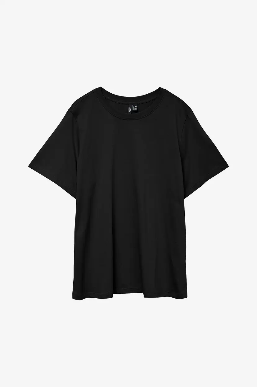 Vero Moda Curve T-skjorte vmPaulina SS GA Jrs - Svart