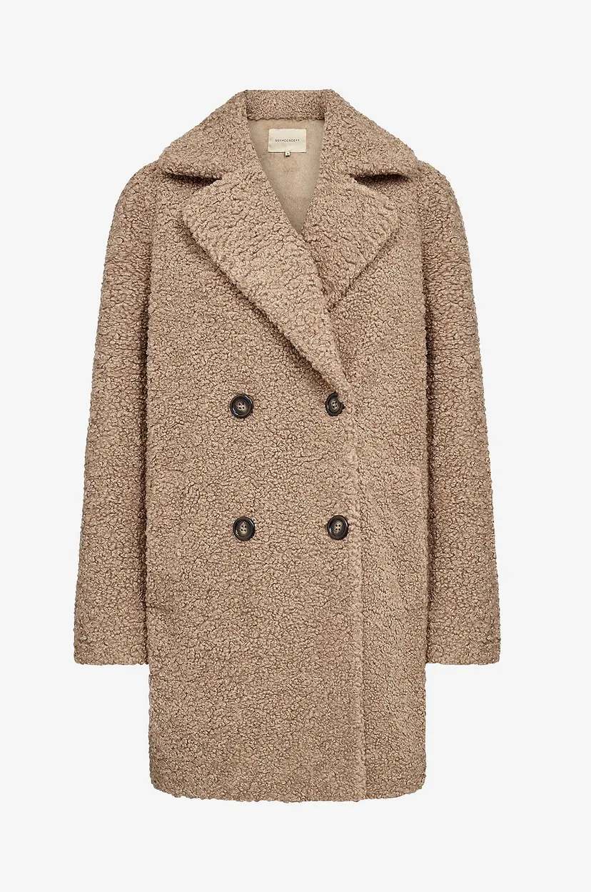 Soyaconcept Teddyjakke scMukite 1 - Brun