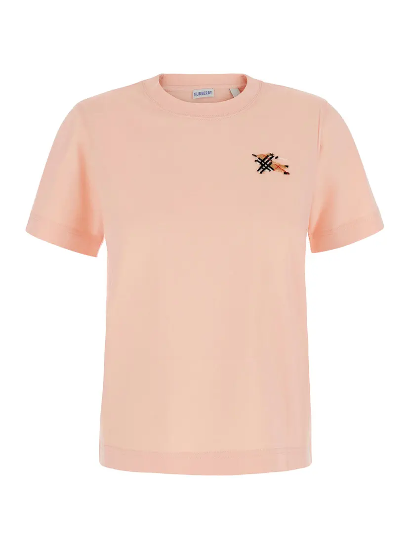 Burberry Burberry T-skjorter – Rosa