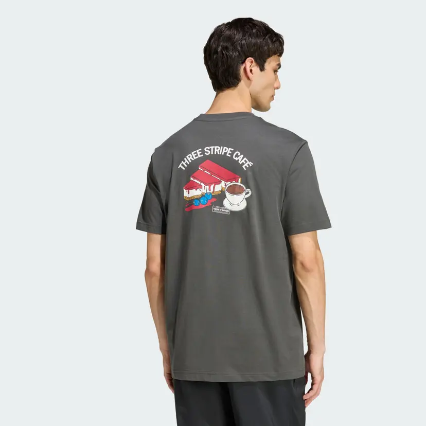 Adidas COFFEE CAFE CHEESECAKE GRAPHIC T-SKJORTE