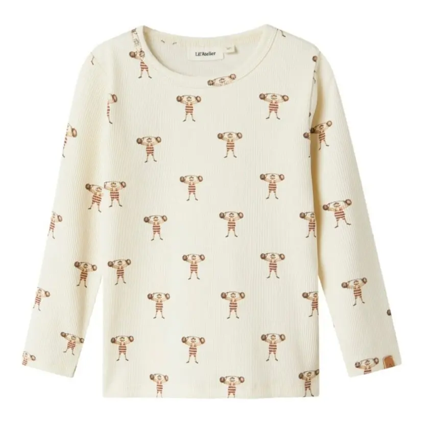 Lil`Atelier Lil'Atelier - Genser Lavo Turtledove Strong Man