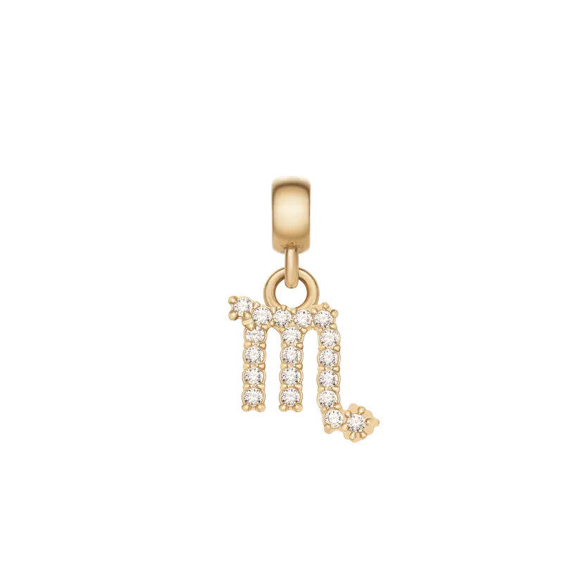 Daniel Wellington Gold Charm Crystal Zodiac | DW
