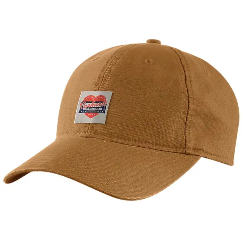 Carhartt Workwear Carhartt Workwear W's Heart Patch Canvas Cap Carhartt Brown