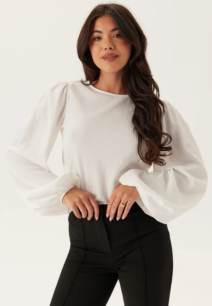 Bubbleroom Puff Long Sleeve Blouse