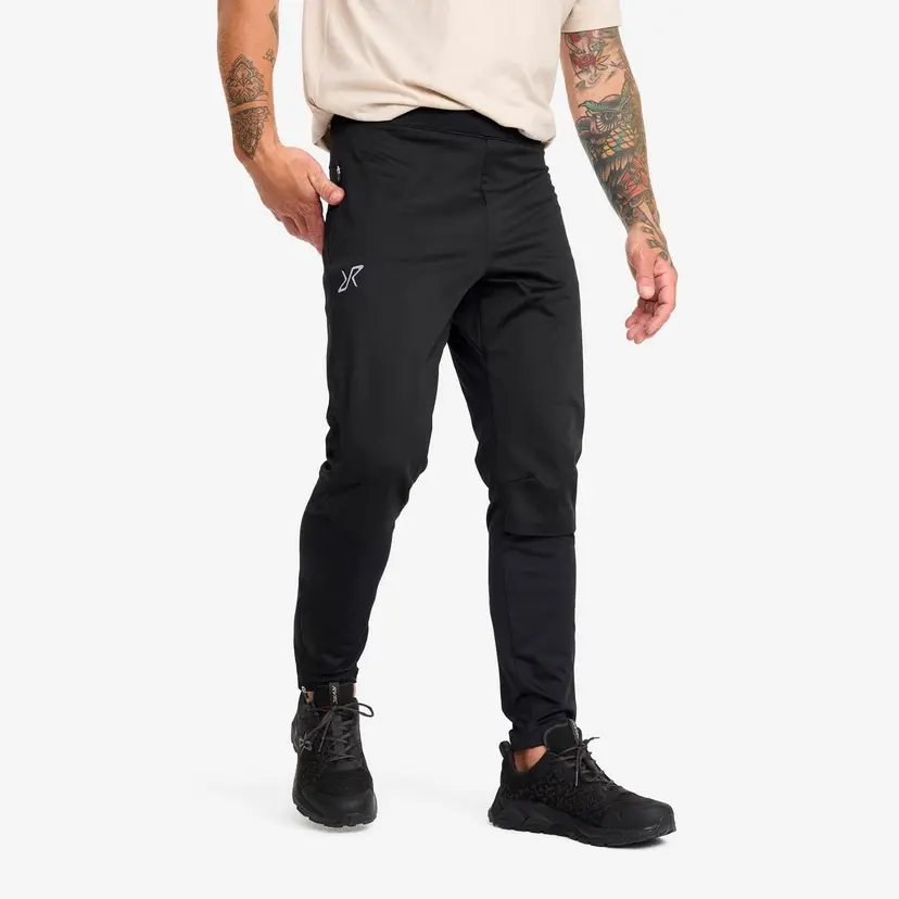 RevolutionRace Pace Wind Tights Herre Black