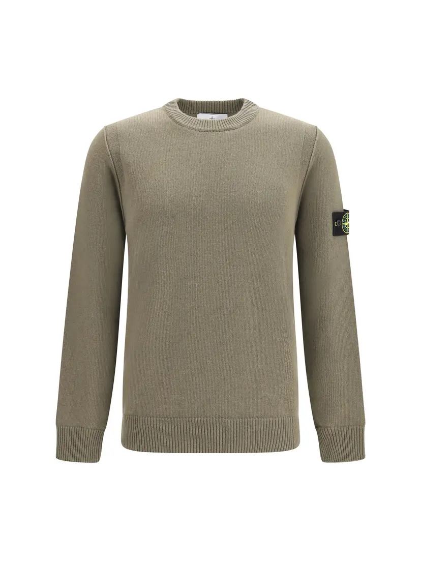 Stone Island Stone Island Strikkegensere – Grønn